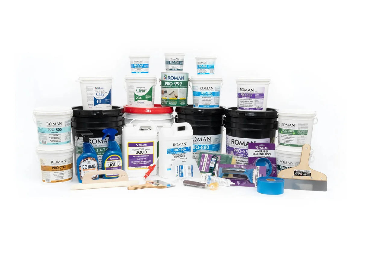 ROMAN Wallpaper, Wallcovering and Construction Adhesives