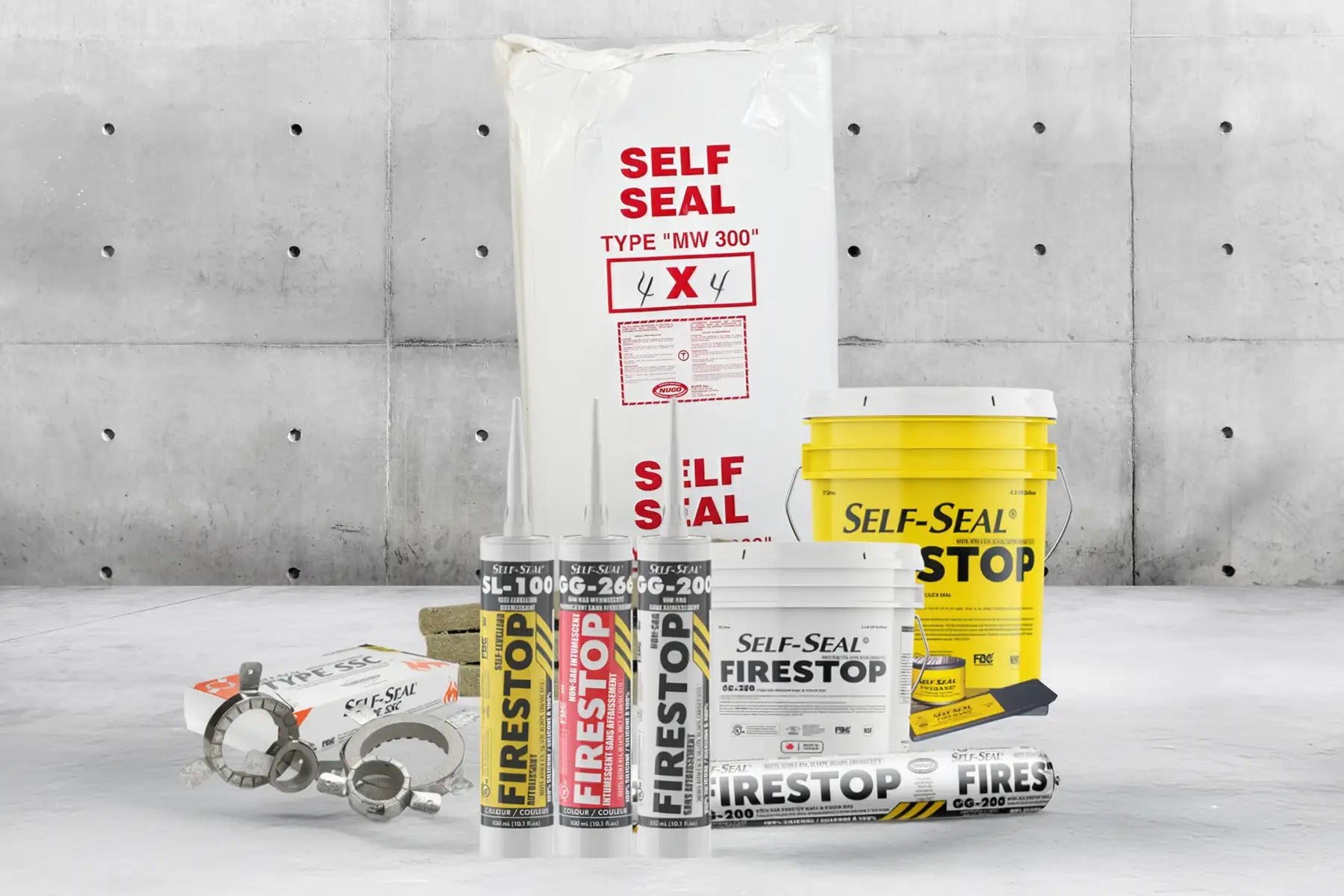 Self Seal Firestopping Products for Construction and Renovations