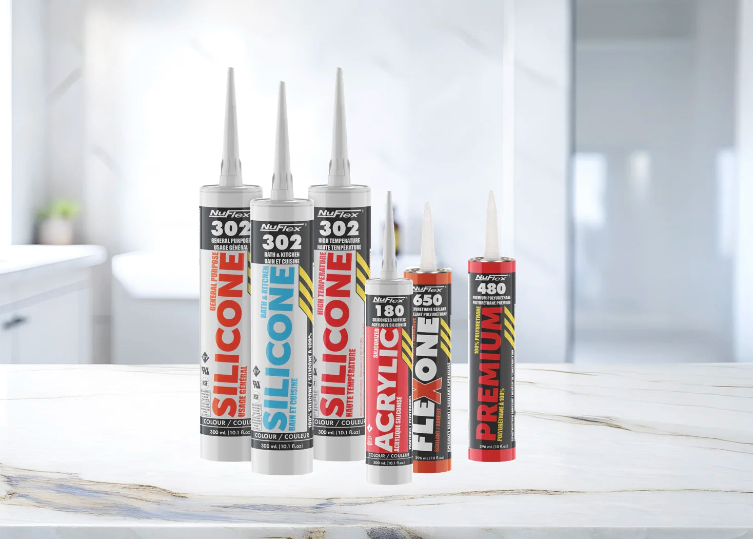 NuFlex Sealant Solutions for Residential and Commercial Projects