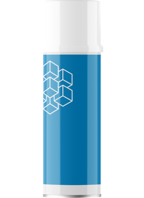 Aerosolized Can Packaging by Matrix Adhesives
