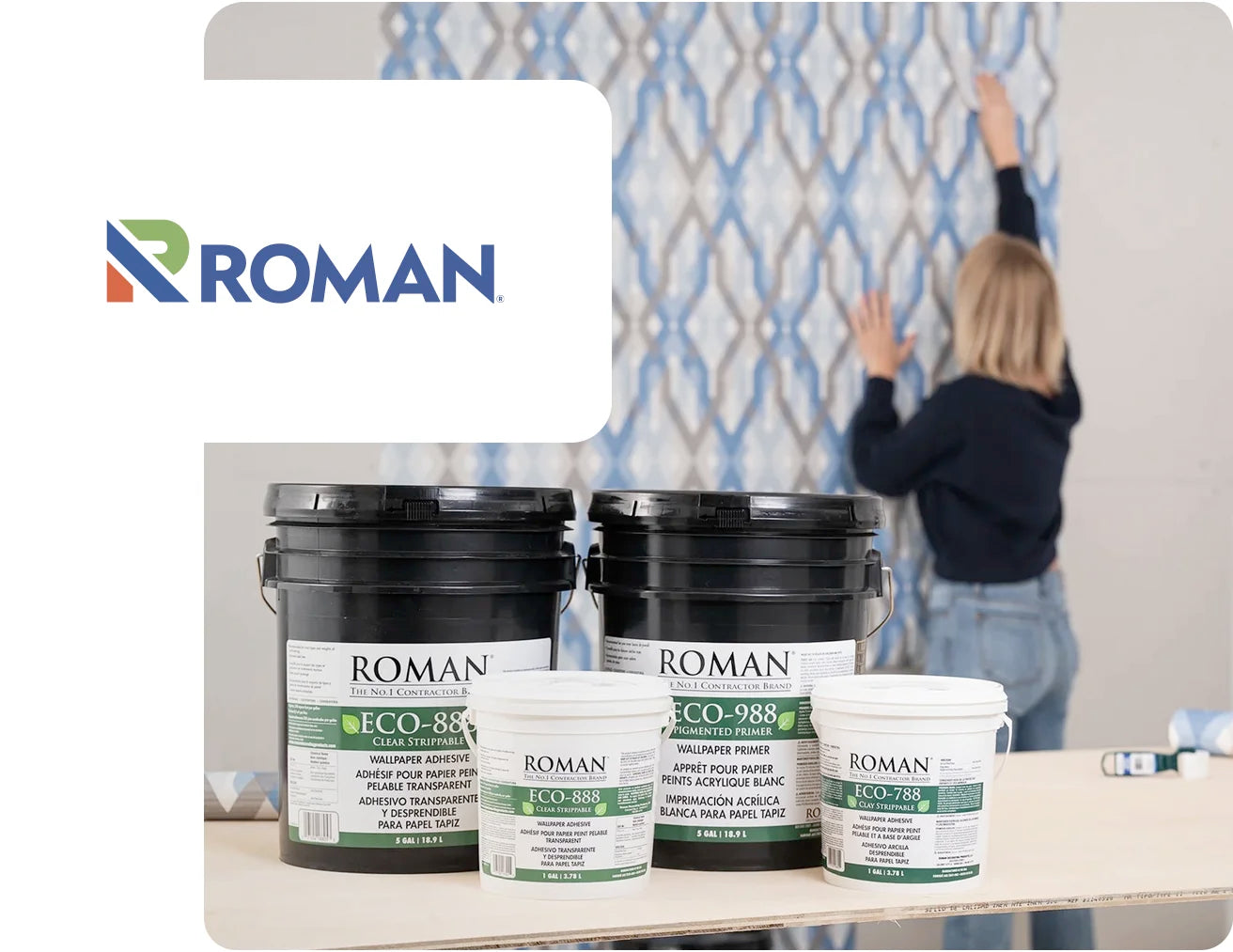 ROMAN Products DIY and Professional Wallcovering Tools