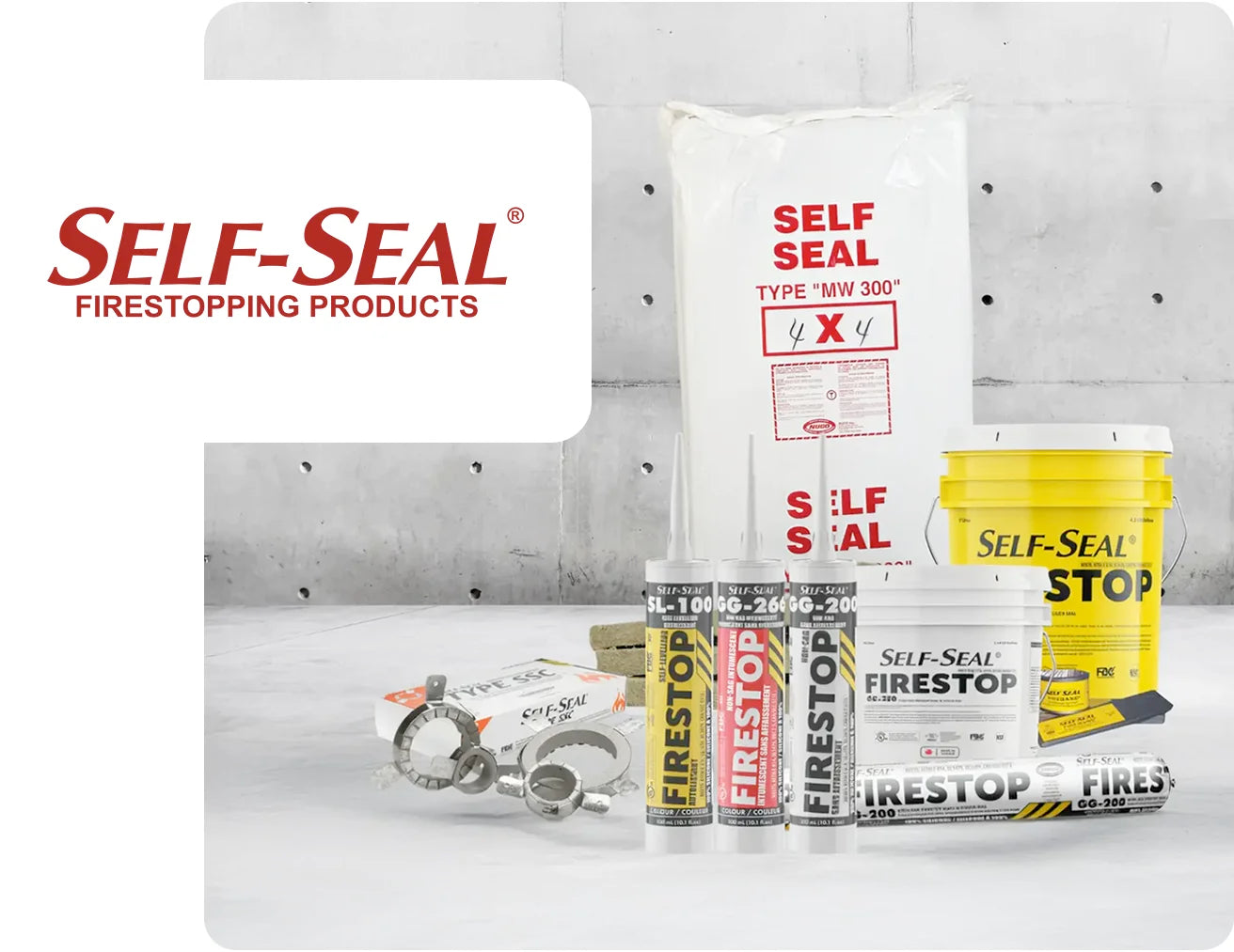 Self-Seal Firestopping Products